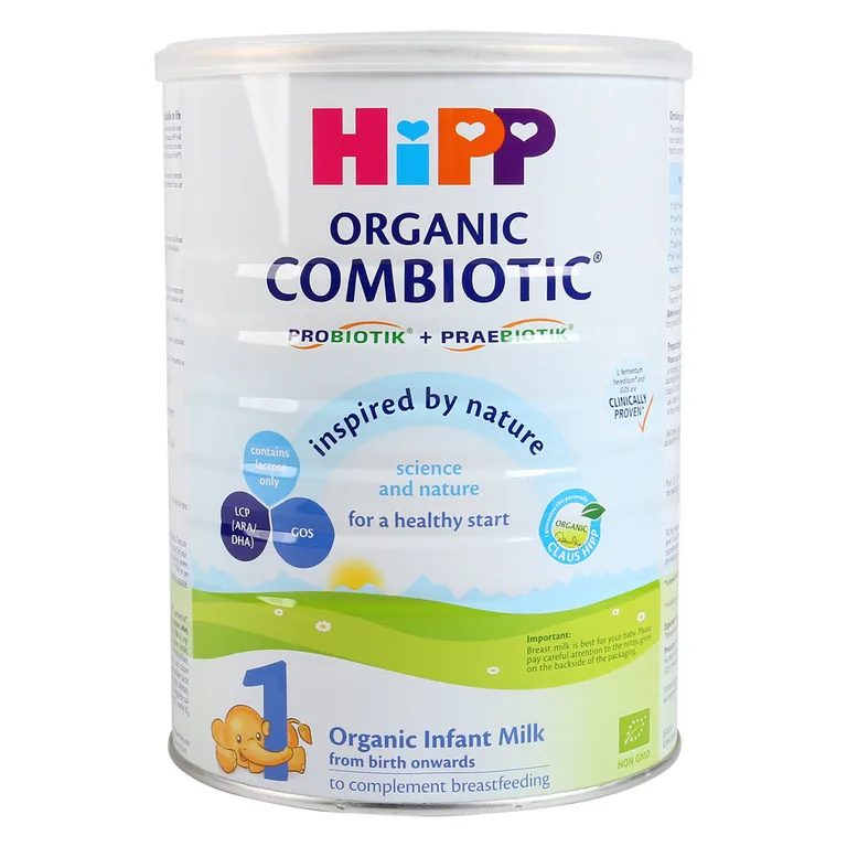 Sữa HiPP Organic Combiotic với công thức độc quyền cho hệ tiêu hóa khỏe mạnh