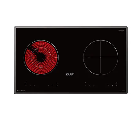 Bếp từ 3 vùng nấu phù hợp cho không gian bếp rộng