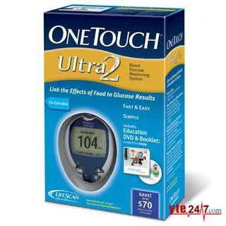 Máy đo đường huyết One Touch Ultra 2 của Johnson & Johnson