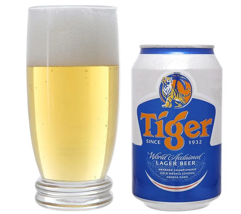 Bia Tiger được nhiều người yêu thích
