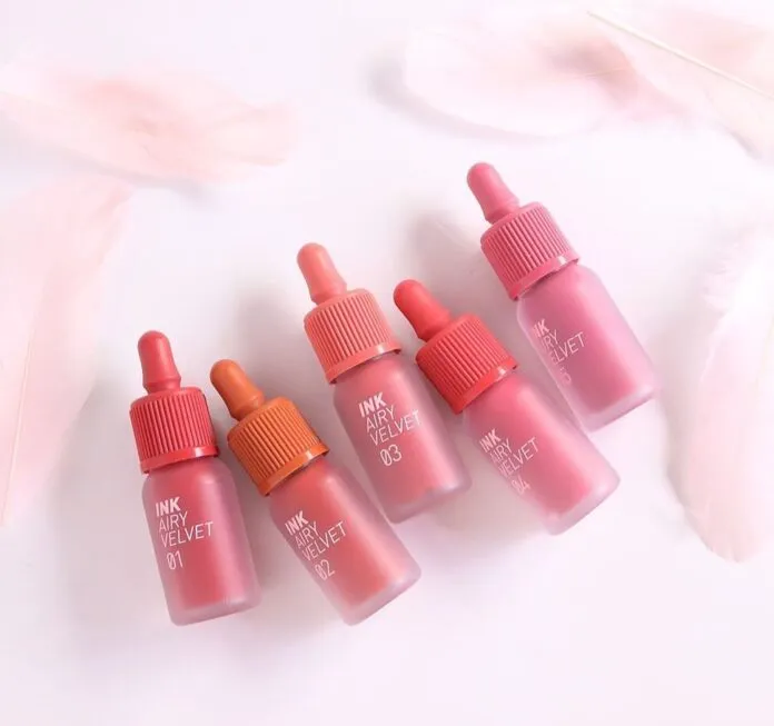 Review son Peripera Ink Airy Velvet – bảng màu, giá bán và tips chọn màu
