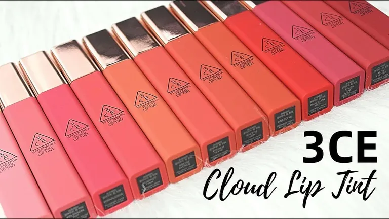 Bảng màu son 3CE Cloud Lip Tint