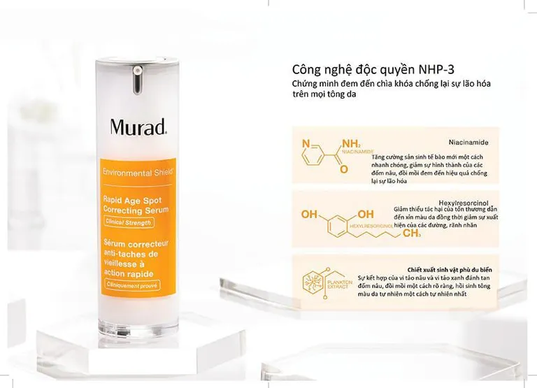 Tinh Chất Trị Thâm Nám Murad Rapid Age Spot Correcting Serum