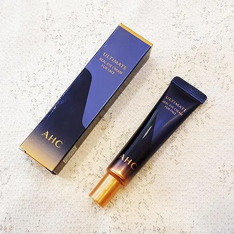 Kem dưỡng mắt AHC Ultimate Real Eye Cream For Face Hàn Quốc dưỡng ẩm chống lão hóa 2 trong 1
