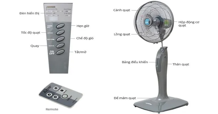 Đập tan cái nóng mùa hè với những mẫu quạt cây chất lượng