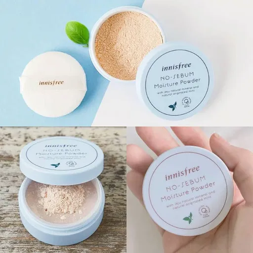 Review phấn phủ Innisfree No Sebum: 'bảo bối' cho làn da dầu