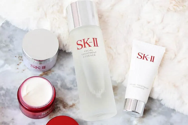 thiết kế chai nước thần SK-II