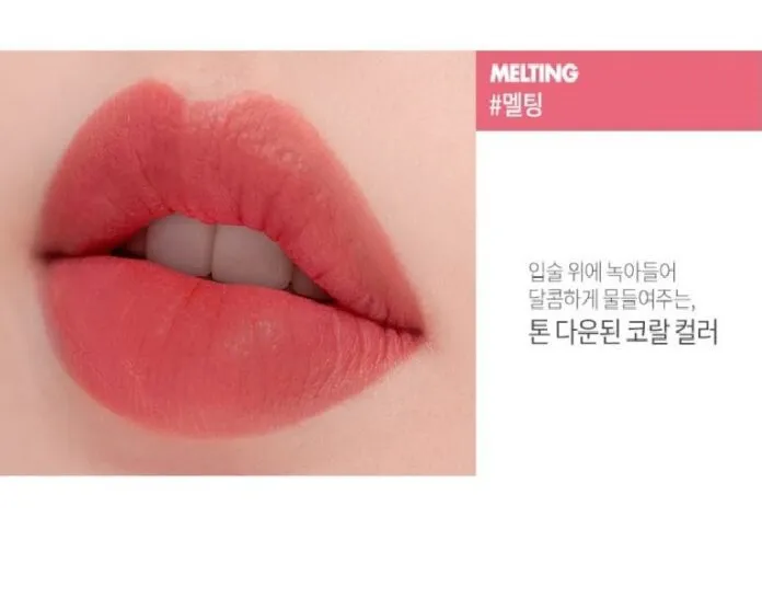 Son Romand màu cam san hô