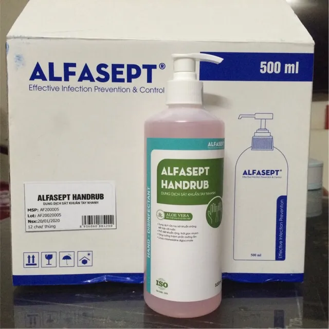 [Đánh Giá] Nước rửa tay Alfasept – Dòng nước rửa tay khô chuyên dụng trong Bệnh viện