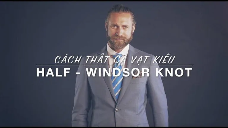 Thắt cà vạt đơn giản với vài bước