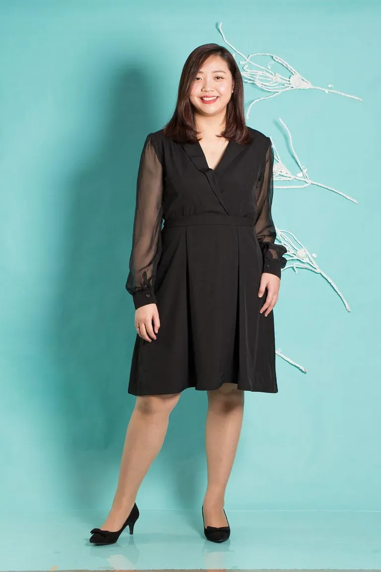 Chọn trang phục tối màu cho người béo